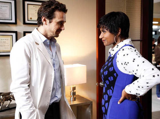 James Franco, Mindy Kaling, The Mindy Project James Franco, Mindy Kaling, The Mindy Project